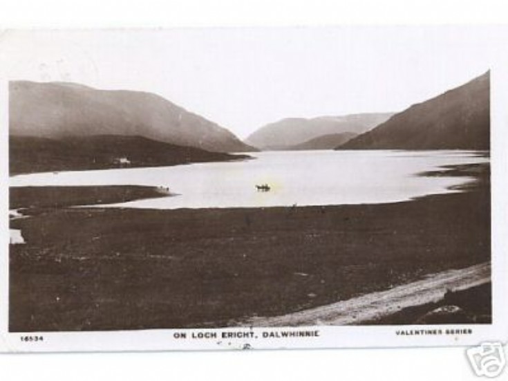 Loch Ericht postcard