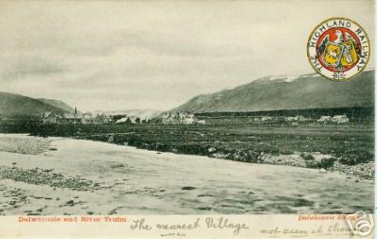 Dalwhinnie from north east