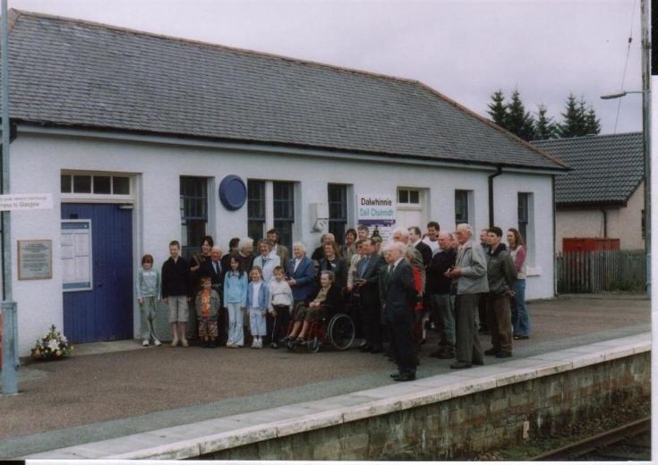 Group shot at the Montgomery Plaque unveiling 15th May 2004