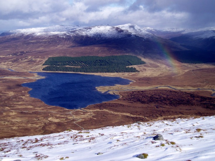 Loch Pattack from Carn Dearg
