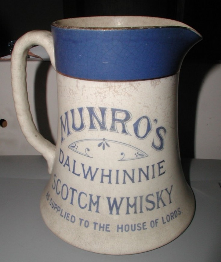 Old Dalwhinnie Whisky water jug